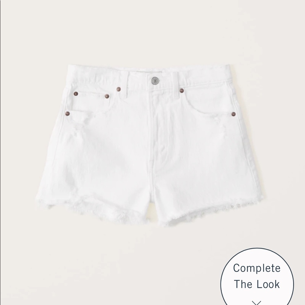 Abercrombie and Fitch High Rise Mom Shorts